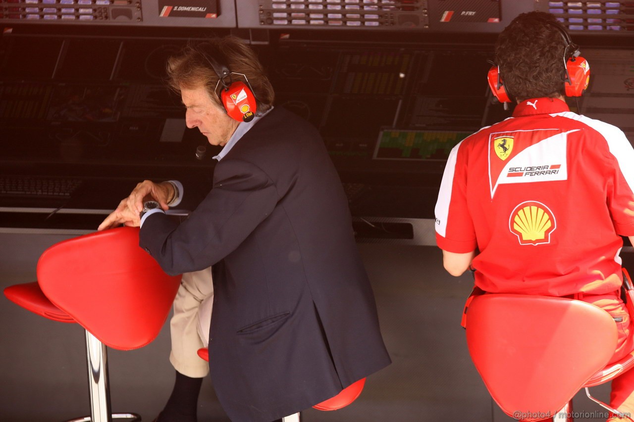 GP SPAGNA, 11.05.2013- Qualifiche, Luca Cordero di Montezemolo (ITA), President Ferrari