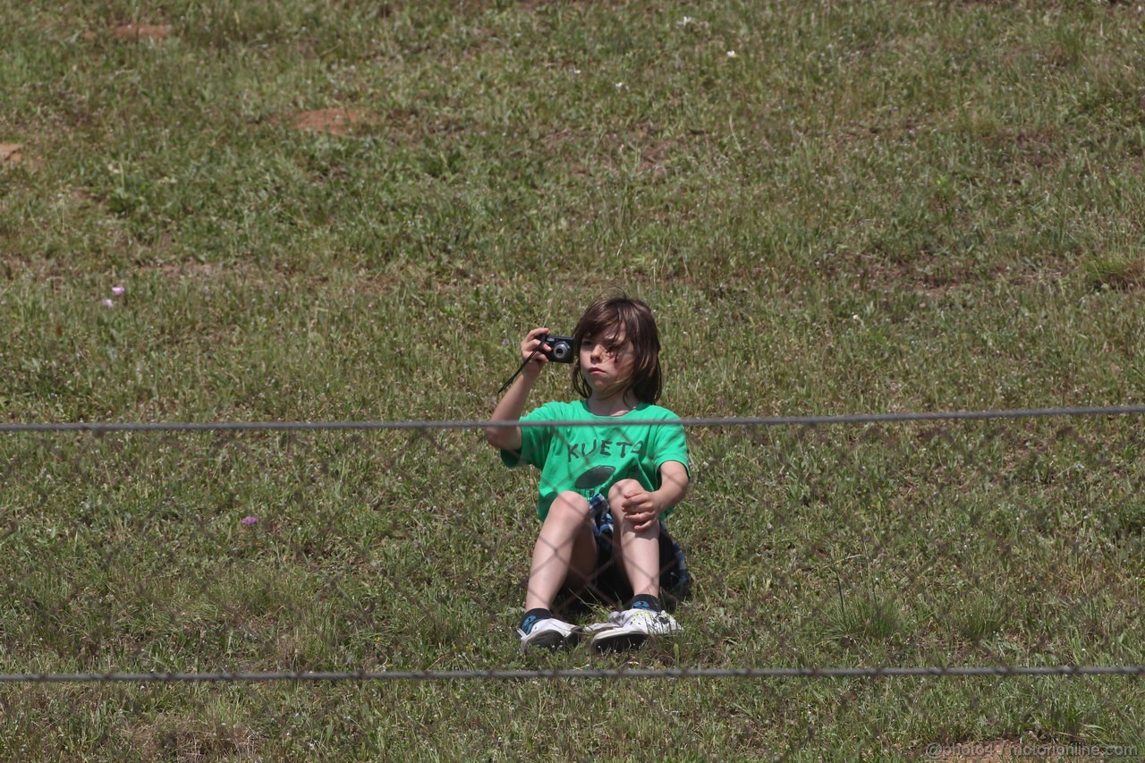 GP SPAGNA, 11.05.2013- Qualifiche, Little photographer