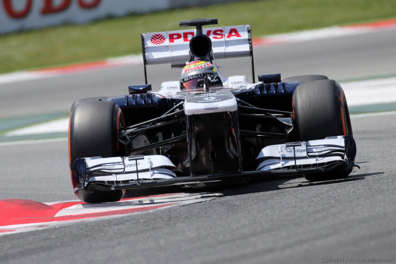 GP SPAGNA, 11.05.2013- Qualifiche, Pastor Maldonado (VEN) Williams F1 Team FW35 