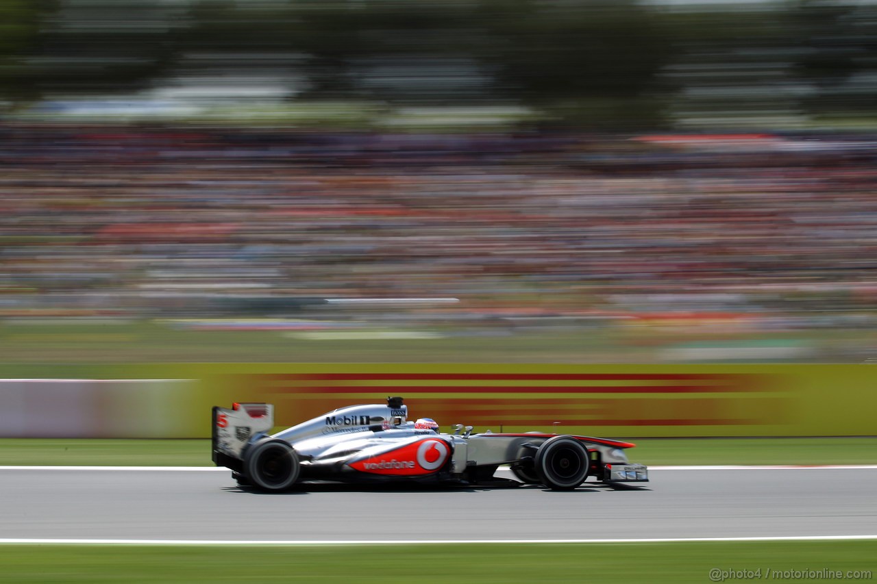 GP SPAGNA, 11.05.2013- Qualifiche, Jenson Button (GBR) McLaren Mercedes MP4-28 