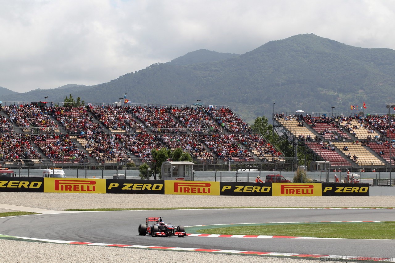 GP SPAGNA, 11.05.2013- Qualifiche, Jenson Button (GBR) McLaren Mercedes MP4-28 