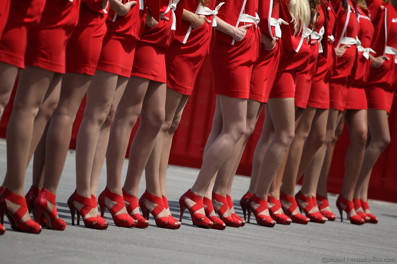 GP SPAGNA, 11.05.2013- griglia Ragazzas