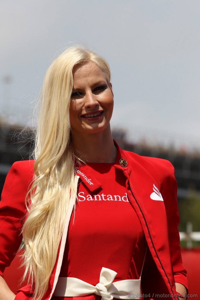 GP SPAGNA, 11.05.2013- griglia Ragazza