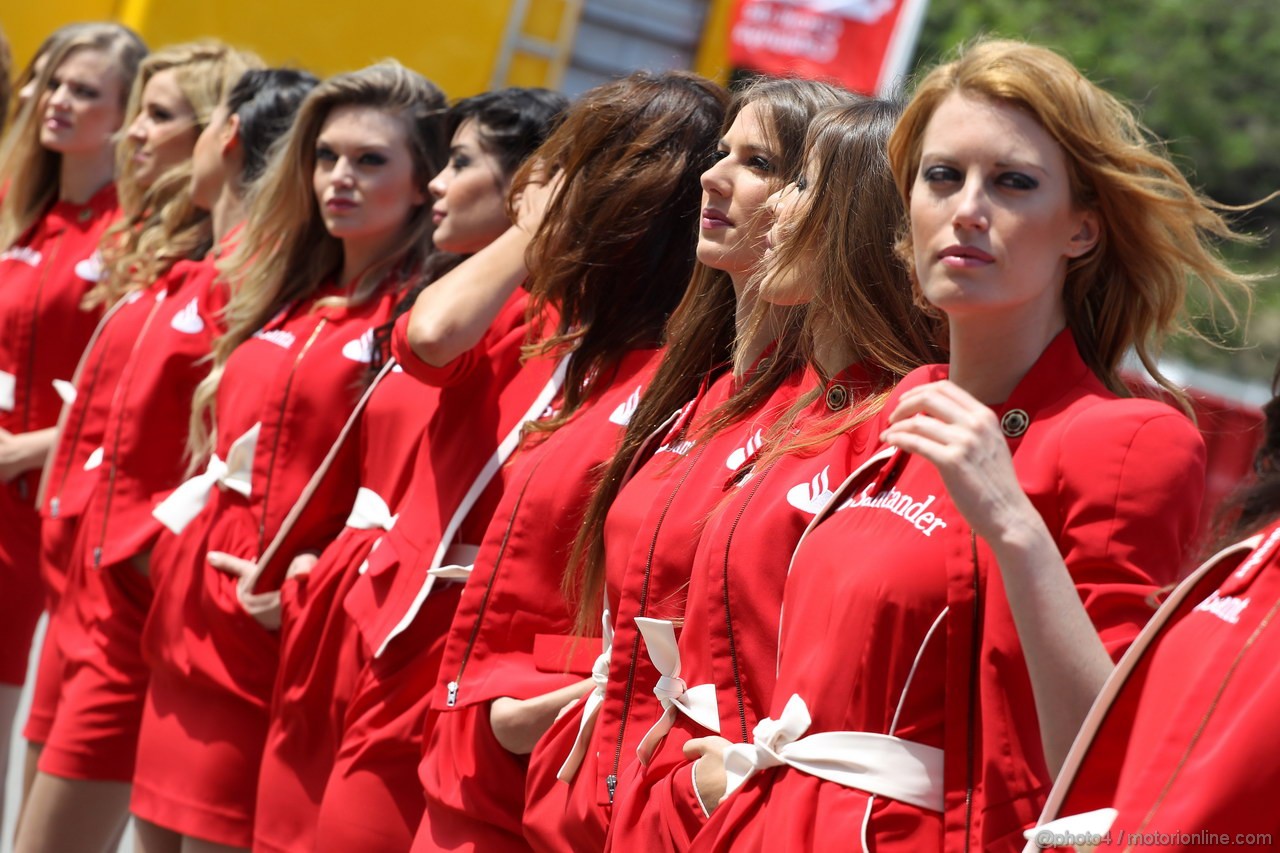 GP SPAGNA, 11.05.2013- griglia Ragazzas