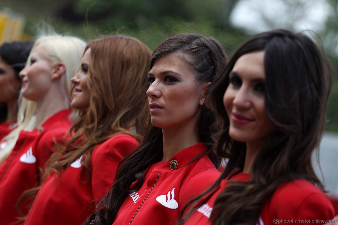 GP SPAGNA, 11.05.2013- griglia Ragazzas