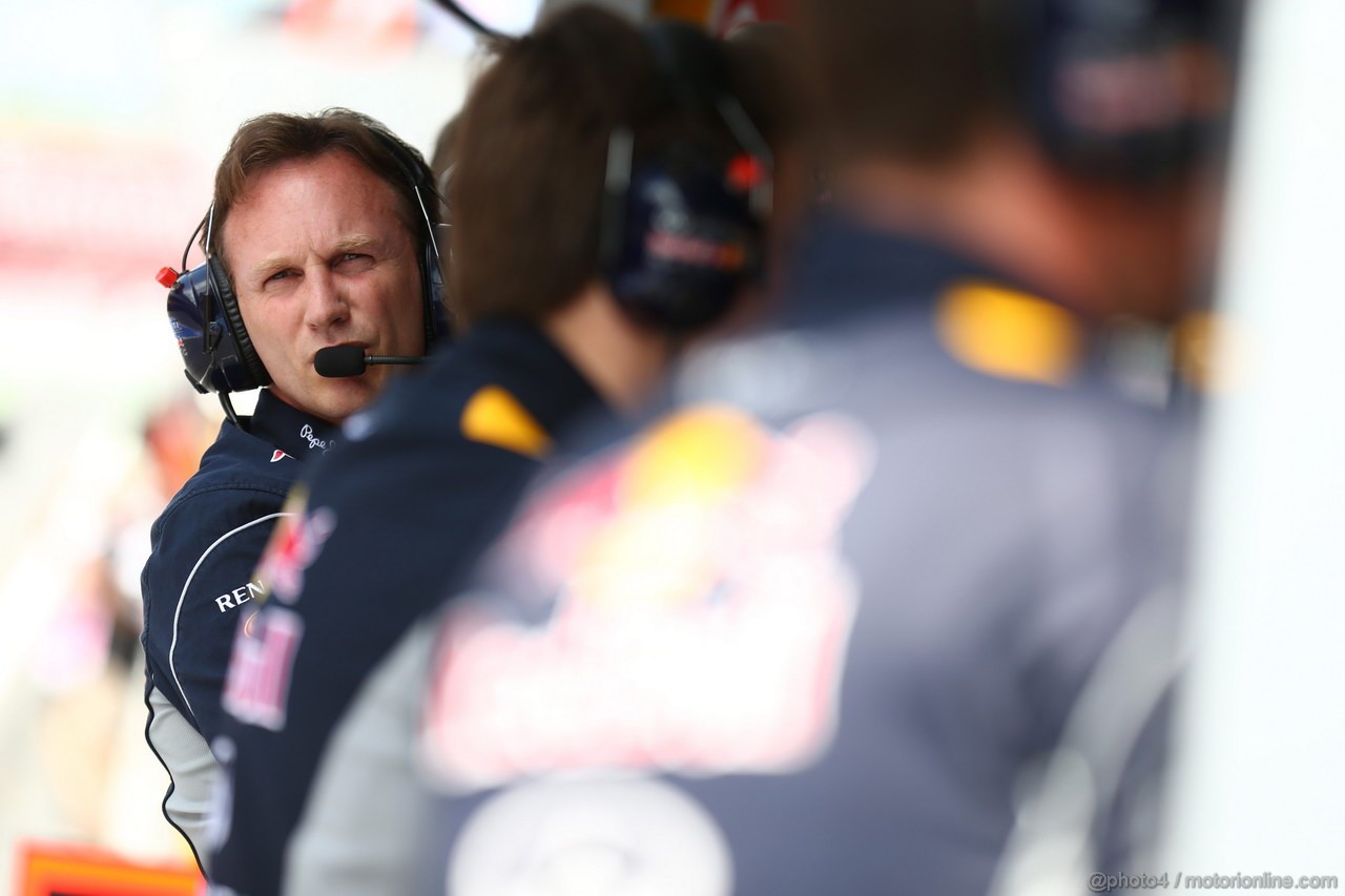GP SPAGNA, 11.05.2013- Qualifiche, Christian Horner (GBR), Red Bull Racing, Sporting Director