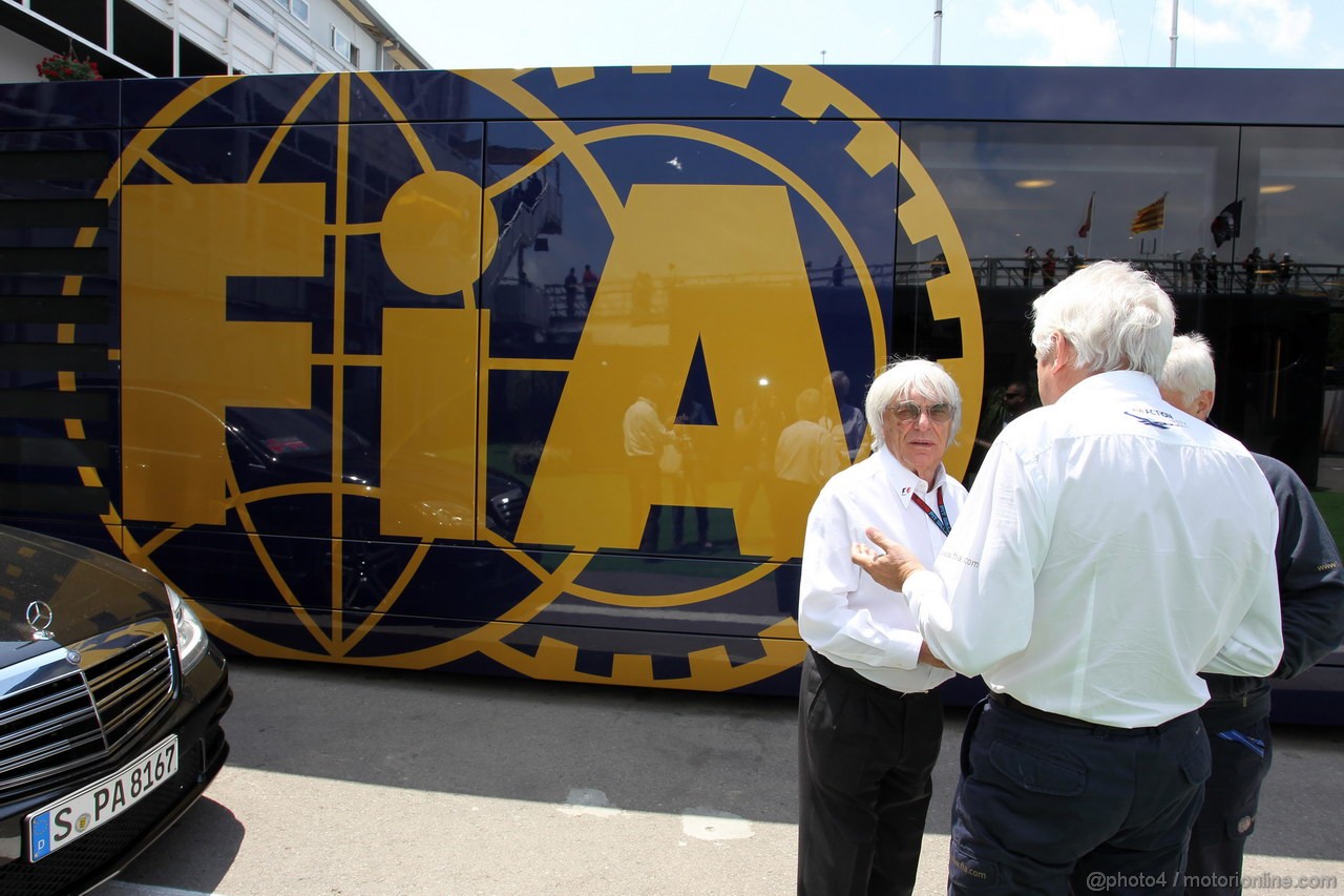 GP SPAGNA, 11.05.2013- Qualifiche, Bernie Ecclestone (GBR), President e CEO of Formula One Management