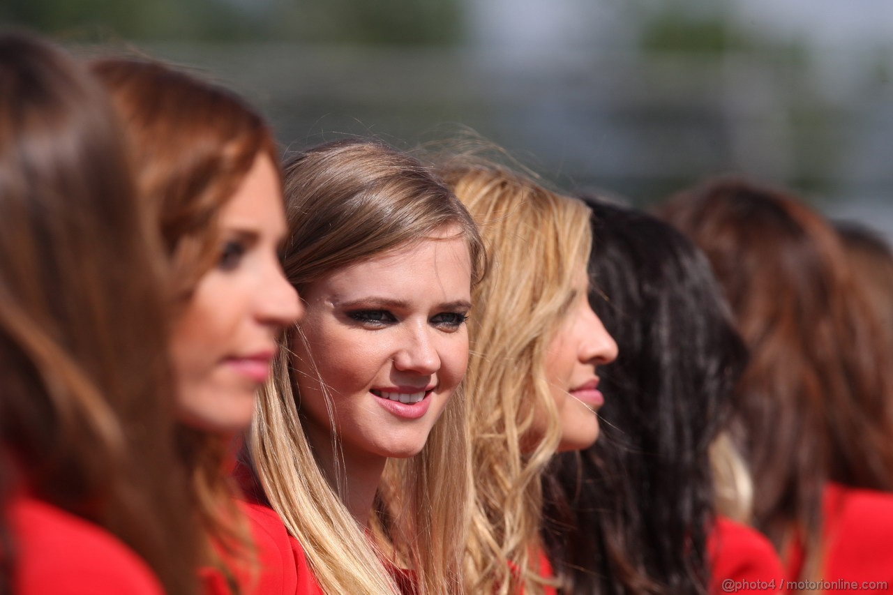 GP SPAGNA, 11.05.2013- griglia Ragazzas
