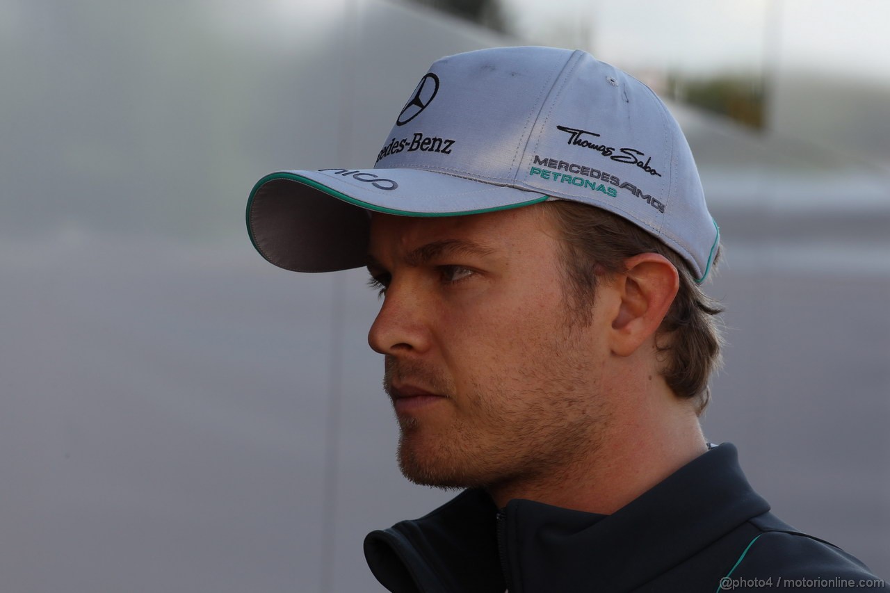 GP SPAGNA, 11.05.2013- Nico Rosberg (GER) Mercedes AMG F1 W04 