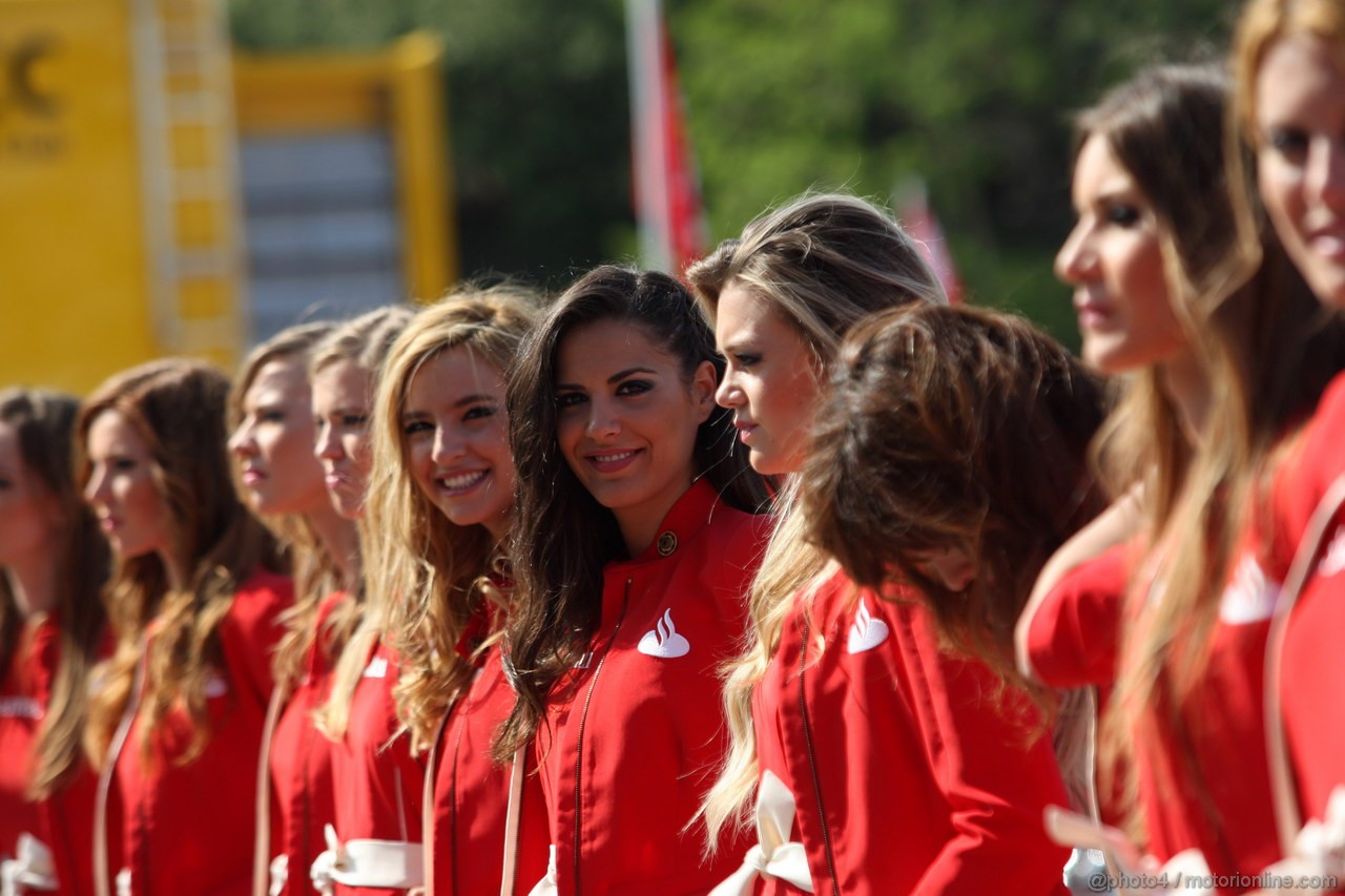 GP SPAGNA, 11.05.2013- griglia Ragazzas 