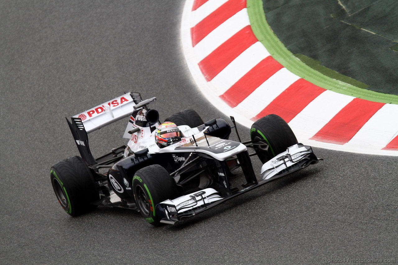GP SPAGNA, 10.05.2013- Prove Libere 1, Pastor Maldonado (VEN) Williams F1 Team FW35 