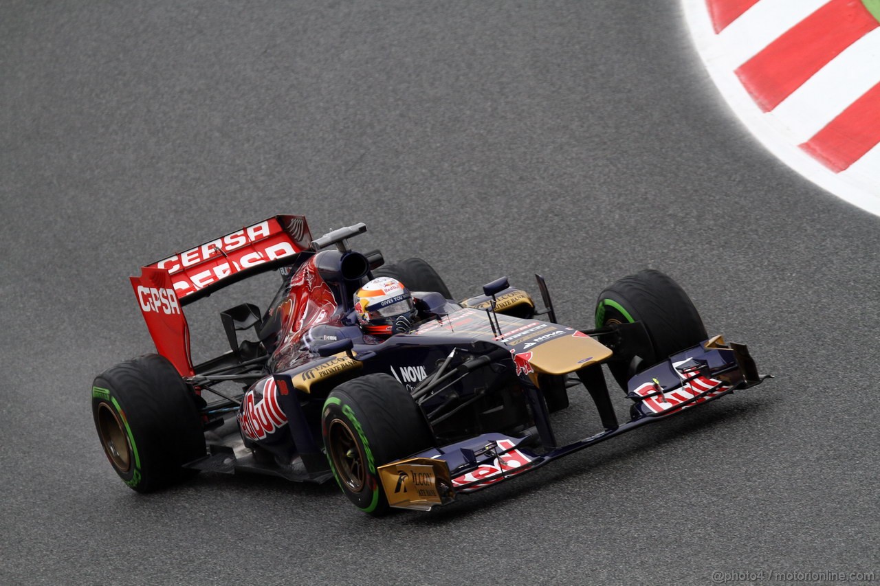 GP SPAGNA, 10.05.2013- Prove Libere 1, Jean-Eric Vergne (FRA) Scuderia Toro Rosso STR8 