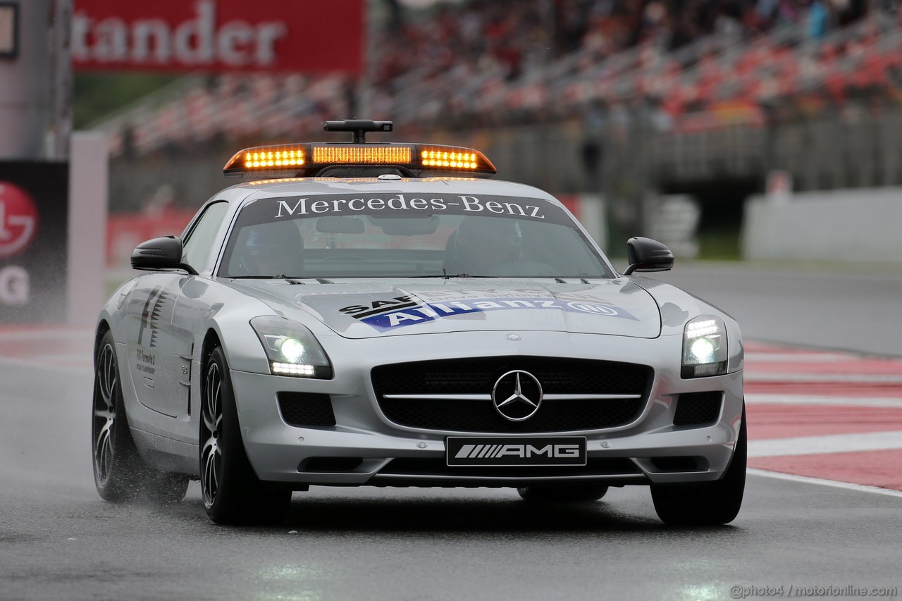 GP SPAGNA, 10.05.2013- Prove Libere 1, Safety car 