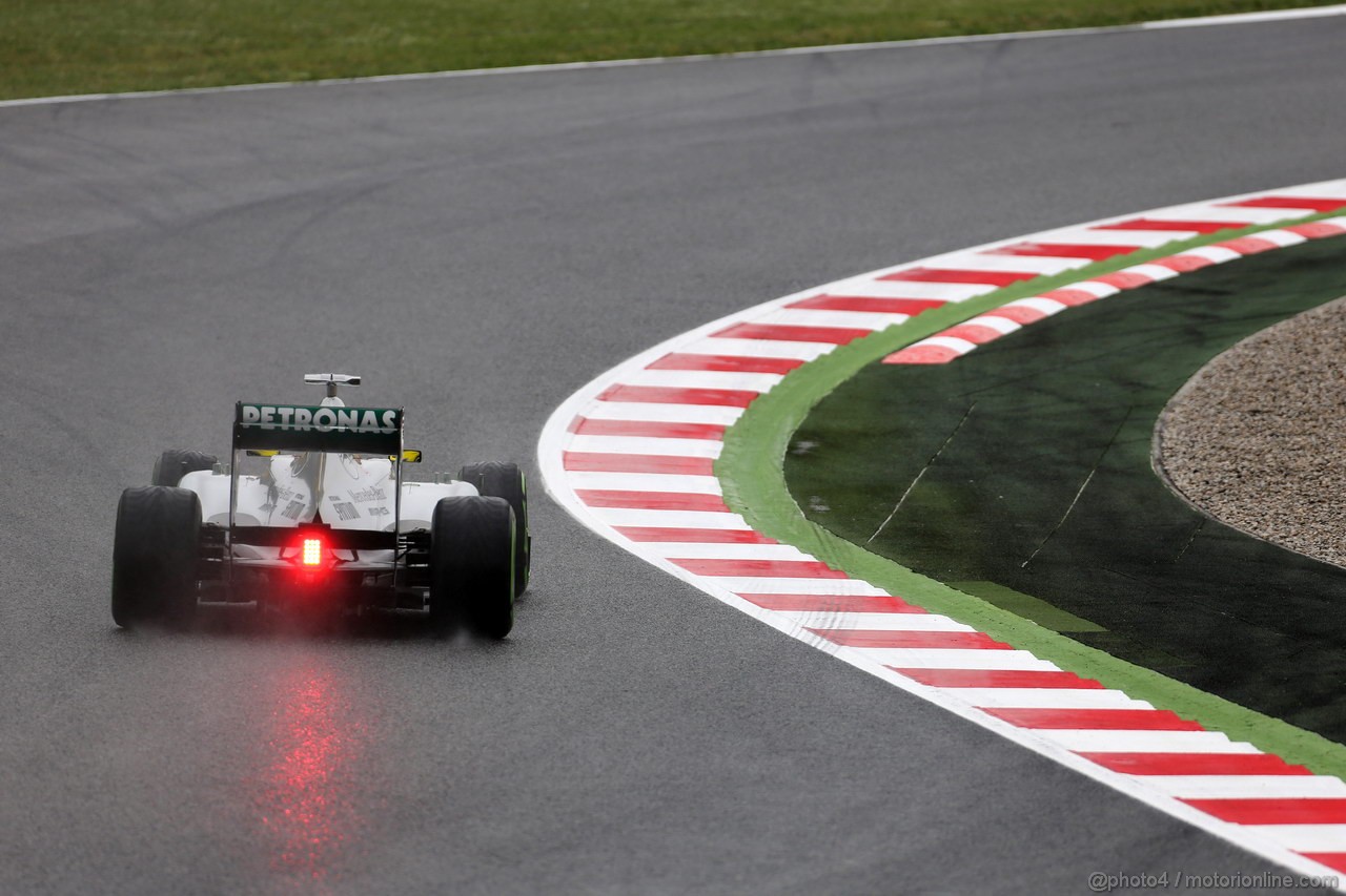 GP SPAGNA, 10.05.2013- Prove Libere 1, Nico Rosberg (GER) Mercedes AMG F1 W04 