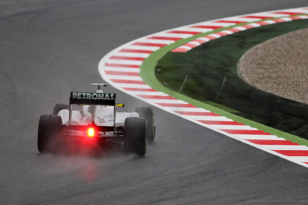 GP SPAGNA, 10.05.2013- Prove Libere 1, Nico Rosberg (GER) Mercedes AMG F1 W04 
