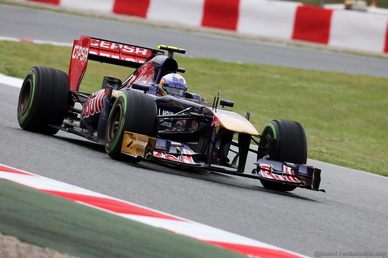 GP SPAGNA, 10.05.2013- Prove Libere 1, Daniel Ricciardo (AUS) Scuderia Toro Rosso STR8