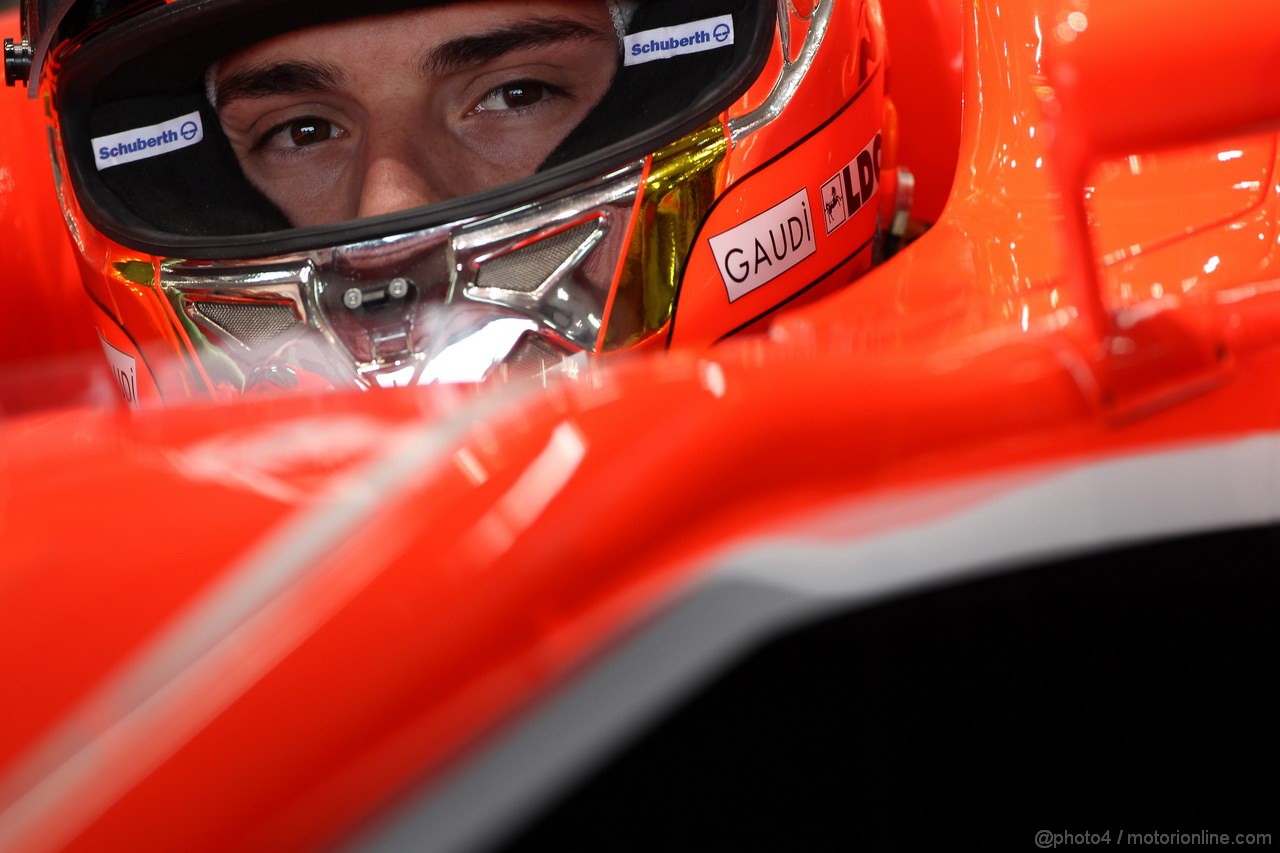 GP SPAGNA, 10.05.2013- Prove Libere 1, Jules Bianchi (FRA) Marussia F1 Team MR02 