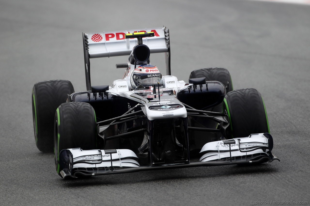 GP SPAGNA, 10.05.2013- Prove Libere 1, Valtteri Bottas (FIN), Williams F1 Team FW35 