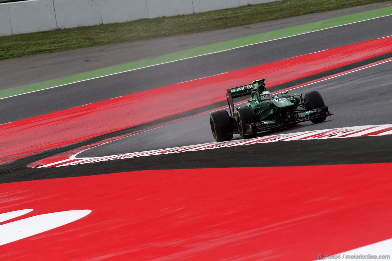 GP SPAGNA, 10.05.2013- Prove Libere 1, Giedo Van der Garde (NED), Caterham F1 Team CT03 