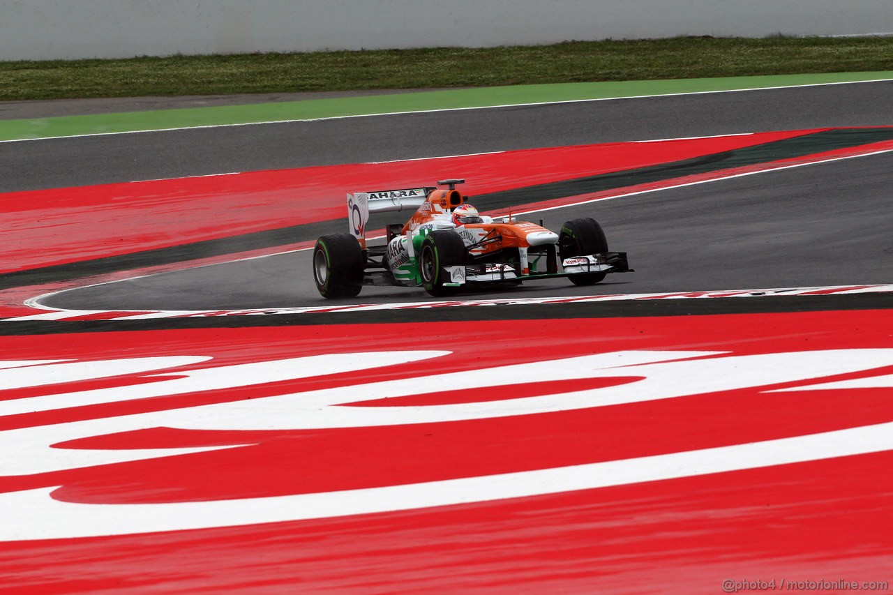 GP SPAGNA, 10.05.2013- Prove Libere 1, Paul di Resta (GBR) Sahara Force India F1 Team VJM06 