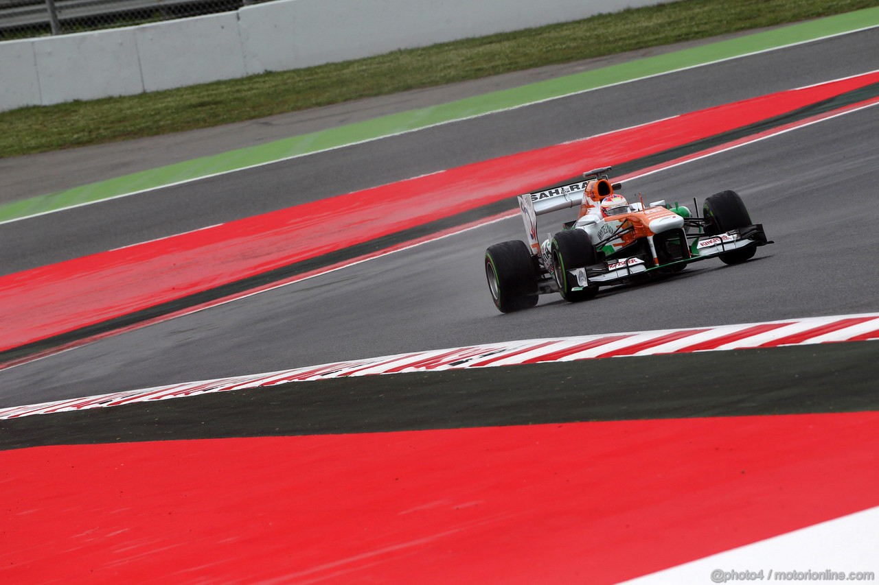 GP SPAGNA, 10.05.2013- Prove Libere 1, Paul di Resta (GBR) Sahara Force India F1 Team VJM06 