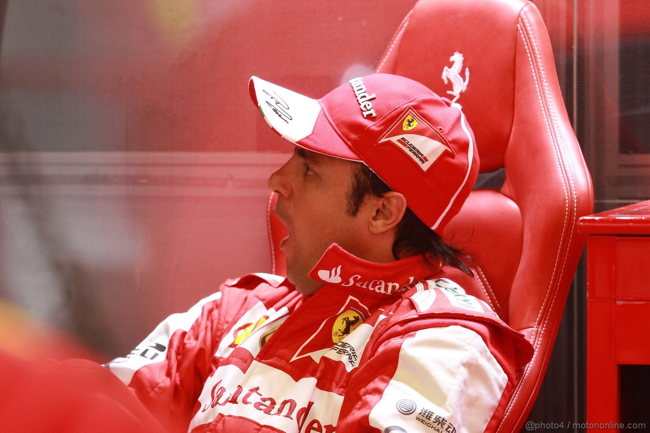 GP SPAGNA, 10.05.2013- Prove Libere 1, Felipe Massa (BRA) Ferrari F138 