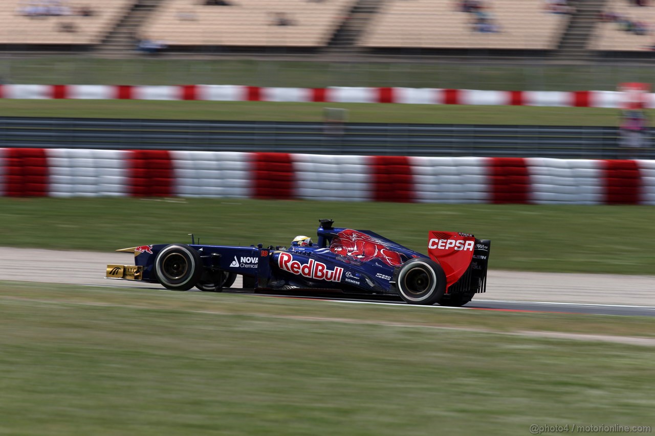 GP SPAGNA, 10.05.2013- Prove Libere 2, Jean-Eric Vergne (FRA) Scuderia Toro Rosso STR8 