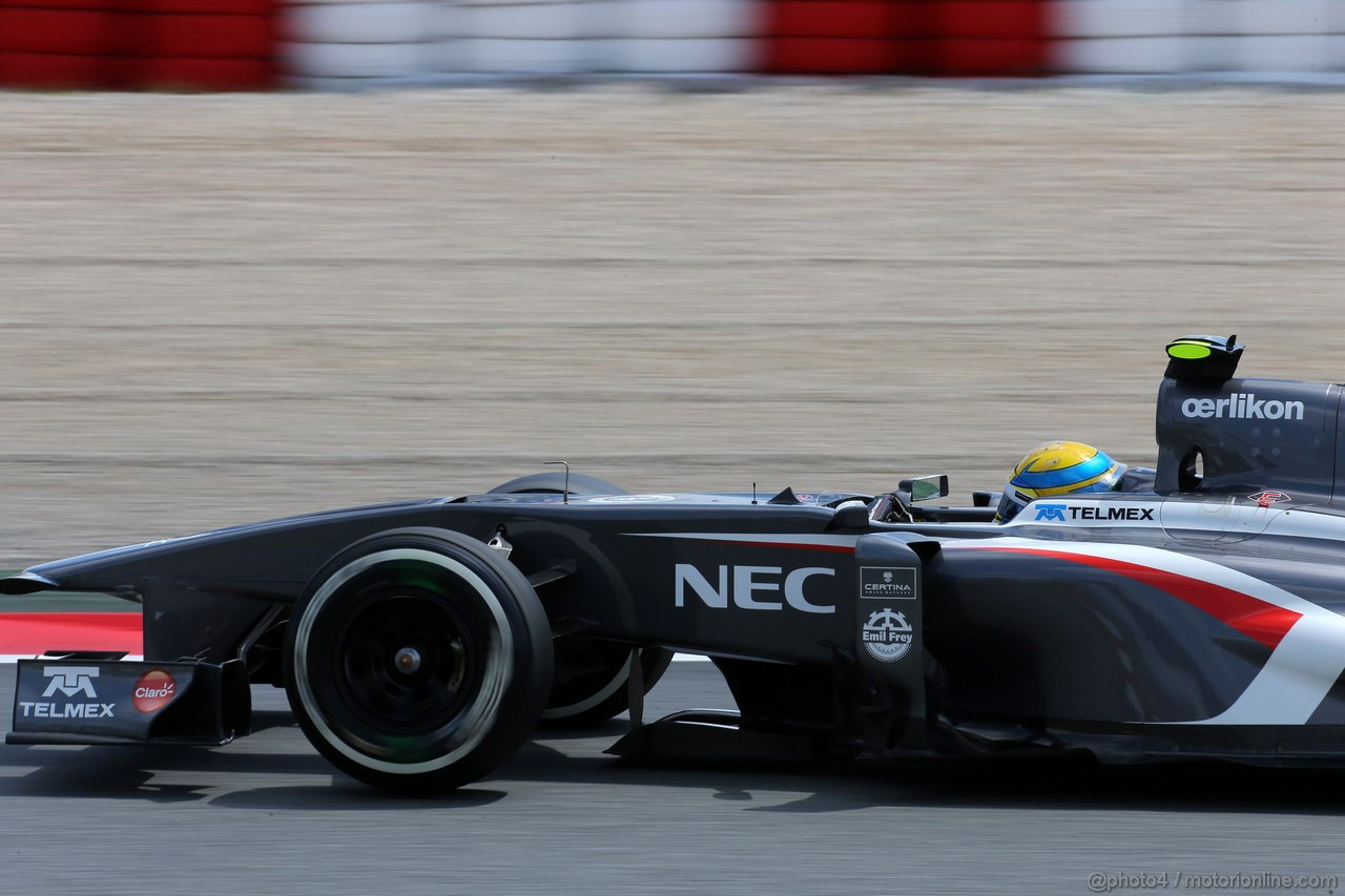 GP SPAGNA, 10.05.2013- Prove Libere 2, Esteban Gutierrez (MEX), Sauber F1 Team C32 