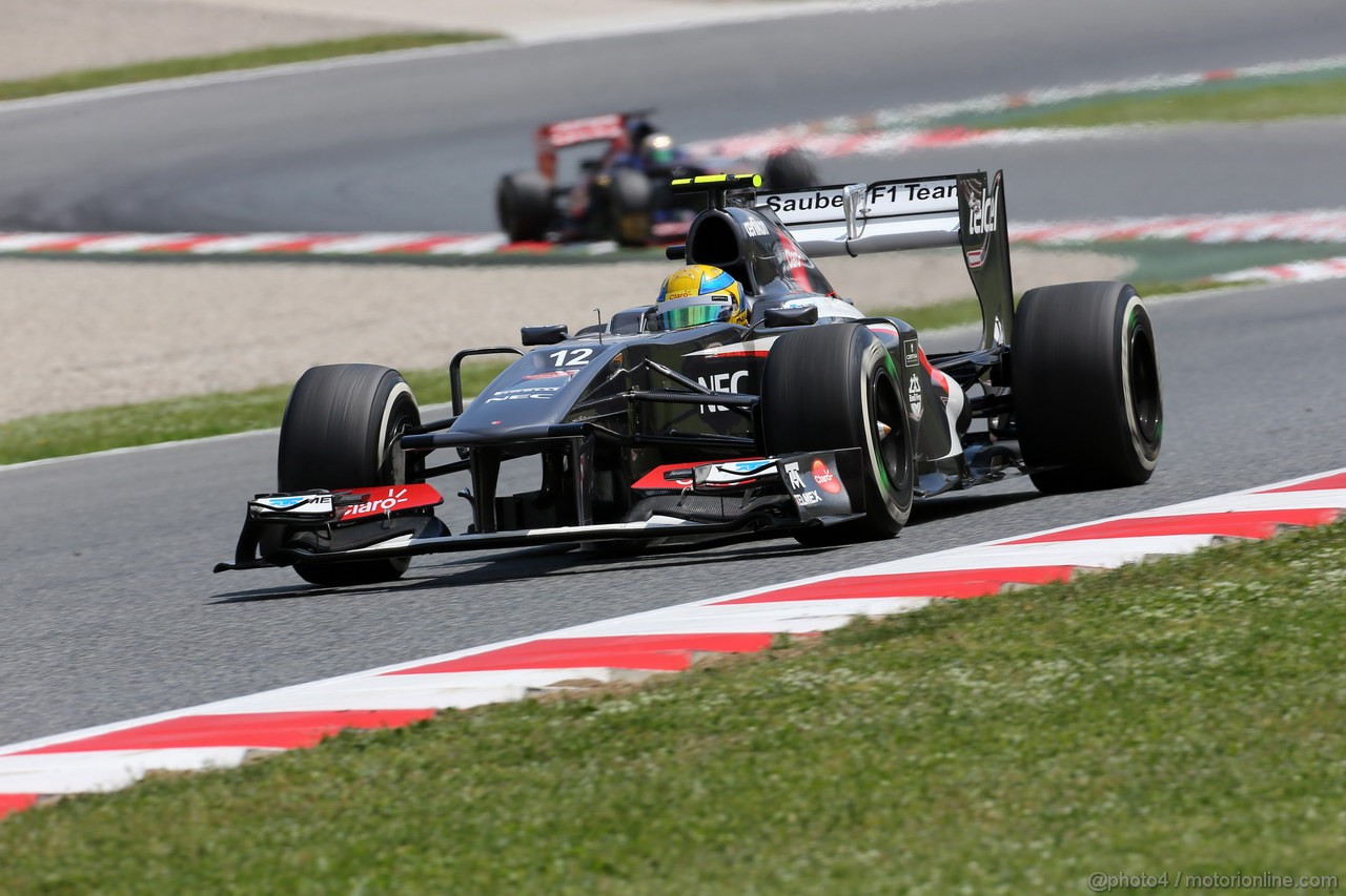 GP SPAGNA, 10.05.2013- Prove Libere 2, Esteban Gutierrez (MEX), Sauber F1 Team C32 