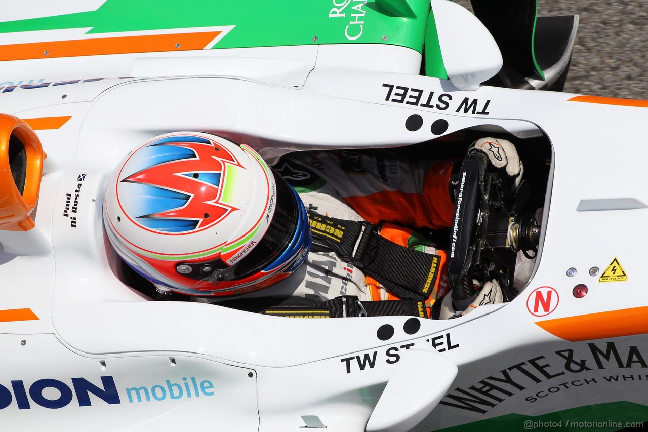GP SPAGNA, 10.05.2013- Prove Libere 2, Paul di Resta (GBR) Sahara Force India F1 Team VJM06 