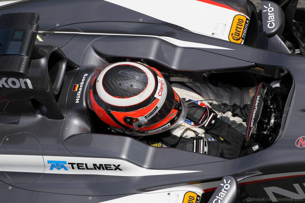 GP SPAGNA, 10.05.2013- Prove Libere 2, Nico Hulkenberg (GER) Sauber F1 Team C32 