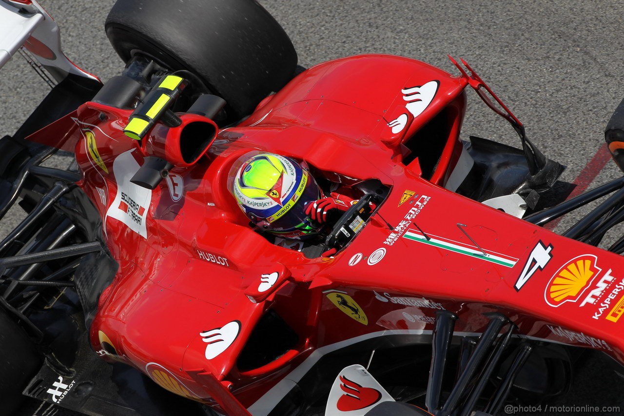 GP SPAGNA, 10.05.2013- Prove Libere 2, Felipe Massa (BRA) Ferrari F138 