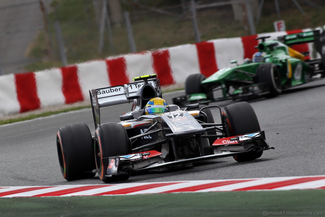 GP SPAGNA, 10.05.2013- Prove Libere 2, Sergio Perez (MEX) McLaren MP4-28 
