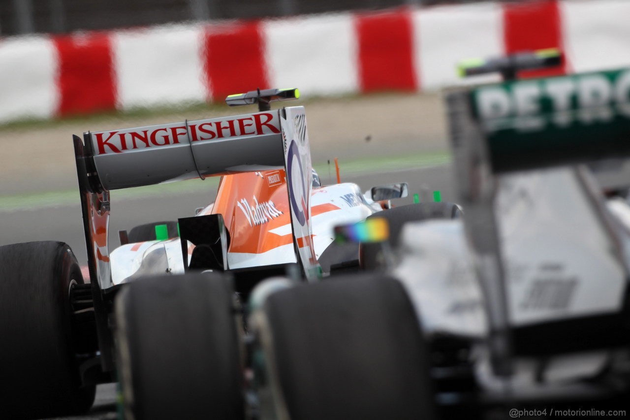 GP SPAGNA, 10.05.2013- Prove Libere 2, Adrian Sutil (GER), Sahara Force India F1 Team VJM06 
