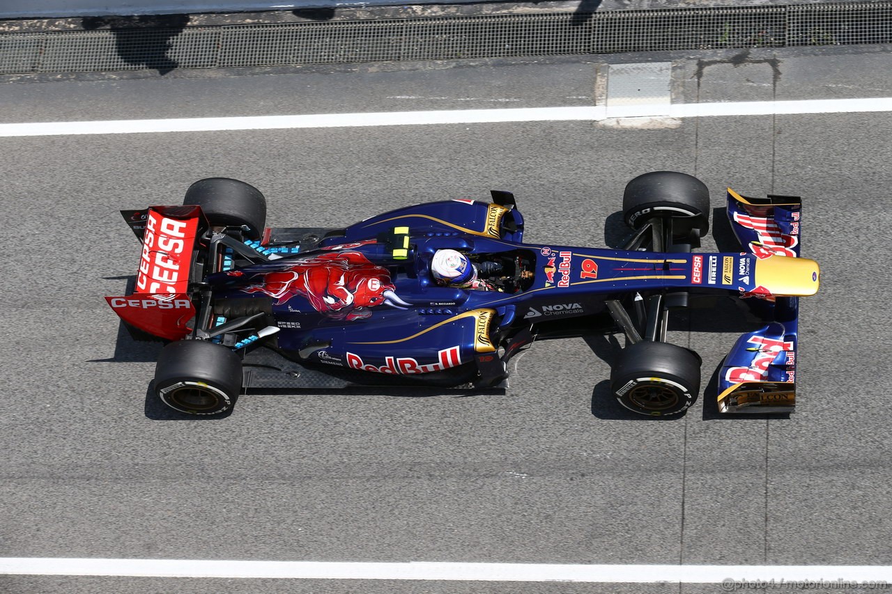 GP SPAGNA, 10.05.2013- Prove Libere 2, Daniel Ricciardo (AUS) Scuderia Toro Rosso STR8 