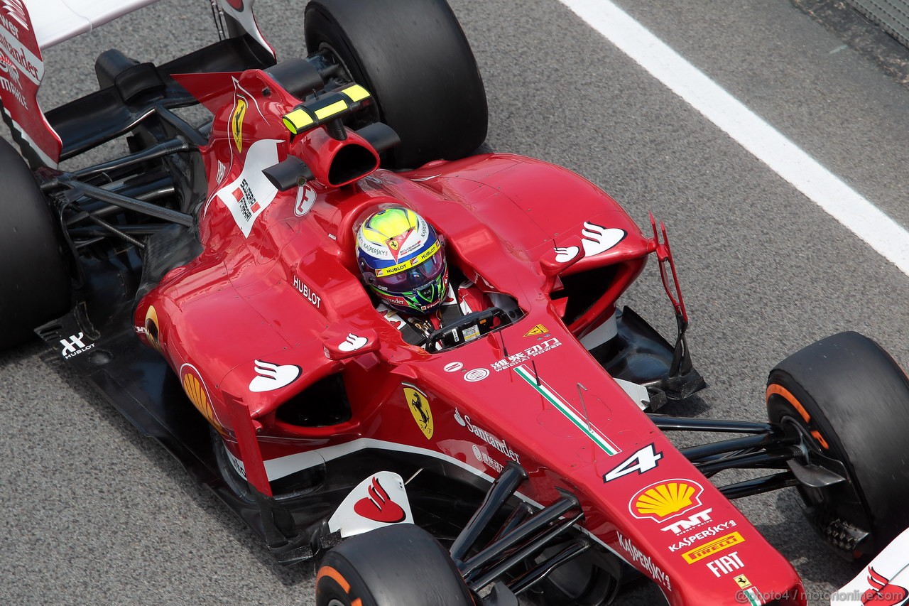 GP SPAGNA, 10.05.2013- Prove Libere 2, Felipe Massa (BRA) Ferrari F138 
