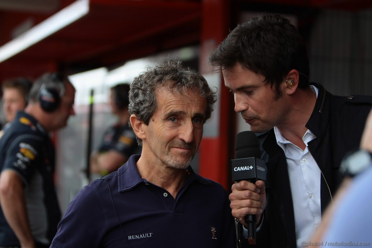 GP SPAGNA, 10.05.2013- Prove Libere 2, Alain Prost (FRA), Former F1 driver