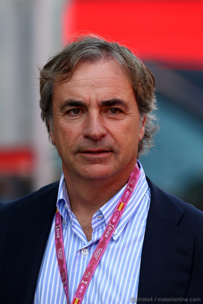 GP SPAGNA, 10.05.2013- Carlos Sainz (ESP) Ex WRC Champion 