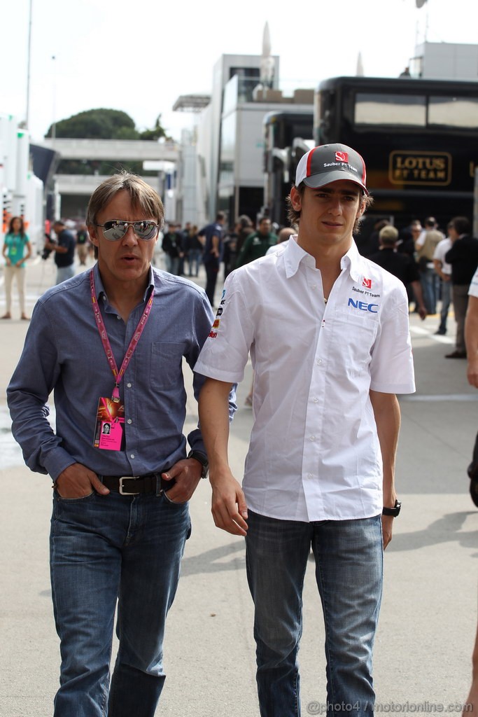 GP SPAGNA, 10.05.2013- Esteban Gutierrez (MEX), Sauber F1 Team C32 