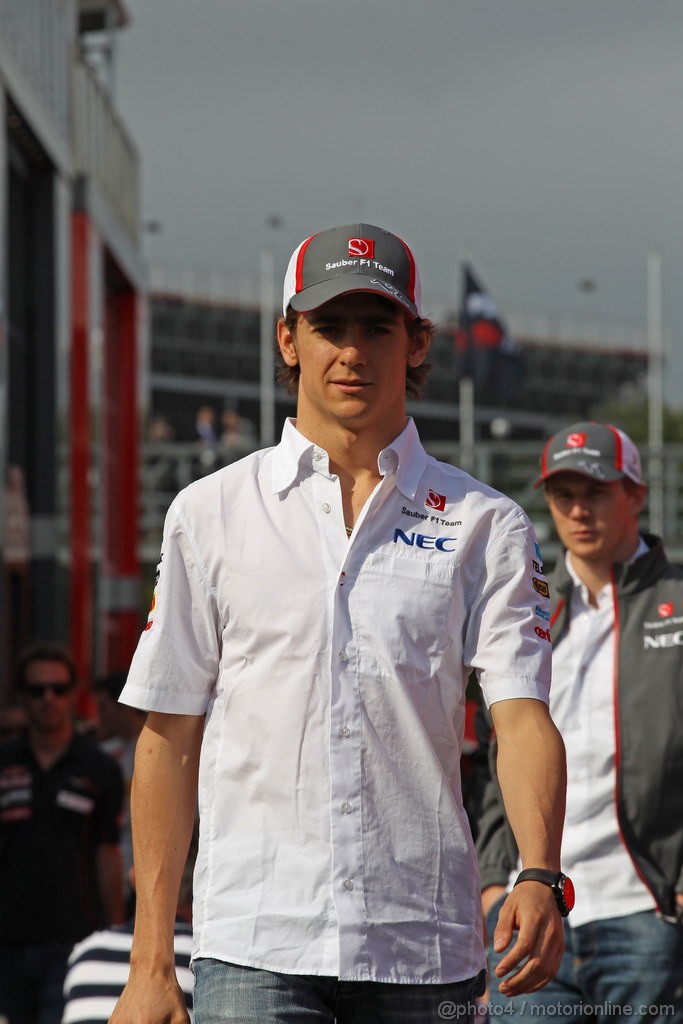 GP SPAGNA, 10.05.2013- Esteban Gutierrez (MEX), Sauber F1 Team C32 