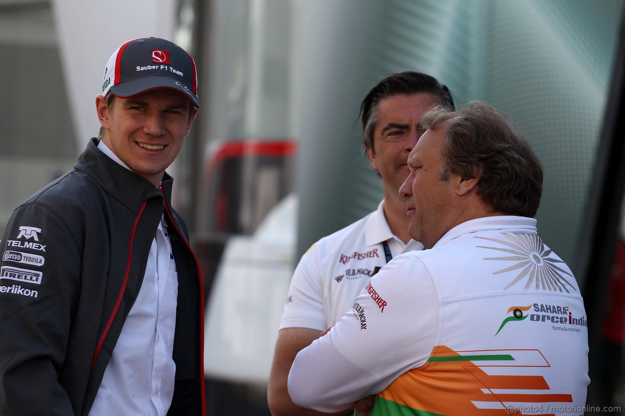 GP SPAGNA, 10.05.2013- Nico Hulkenberg (GER) Sauber F1 Team C32 