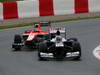 GP SPAGNA, 10.05.2013- Free Practice 1, Max Chilton (GBR), Marussia F1 Team MR02 e Valtteri Bottas (FIN), Williams F1 Team FW35 