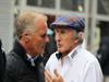 GP SPAGNA, 10.05.2013- Free Practice 2, Johnny Herbert (GBR) e Sir Jackie Stewart (GBR) 