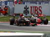GP SPAGNA, 10.05.2013- Free Practice 2, Romain Grosjean (FRA) Lotus F1 Team E21 e Sergio Perez (MEX) McLaren MP4-28 