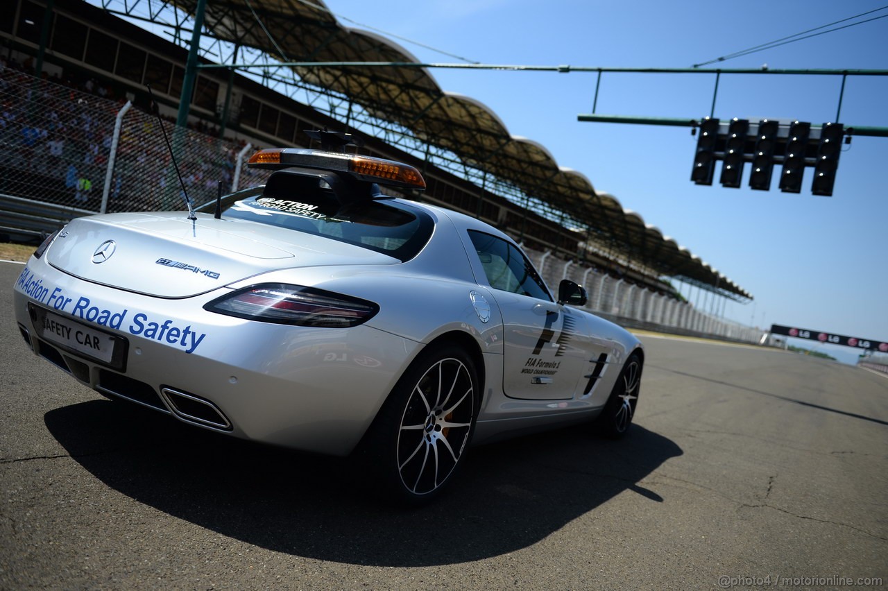 GP UNGHERIA, 28.07.2013- Gara, The Safety Car