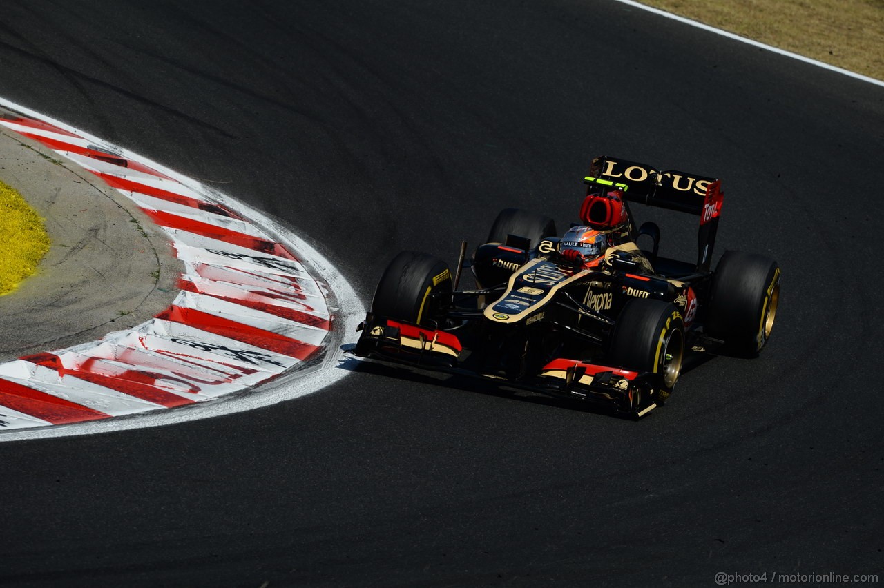 GP UNGHERIA, 28.07.2013- Gara, Romain Grosjean (FRA) Lotus F1 Team E213