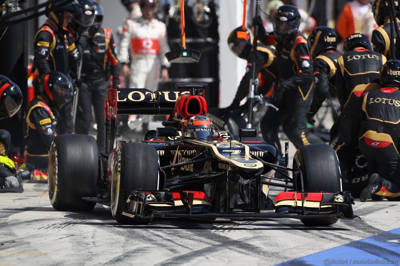 GP UNGHERIA, 28.07.2013- Gara, Kimi Raikkonen (FIN) Lotus F1 Team E21