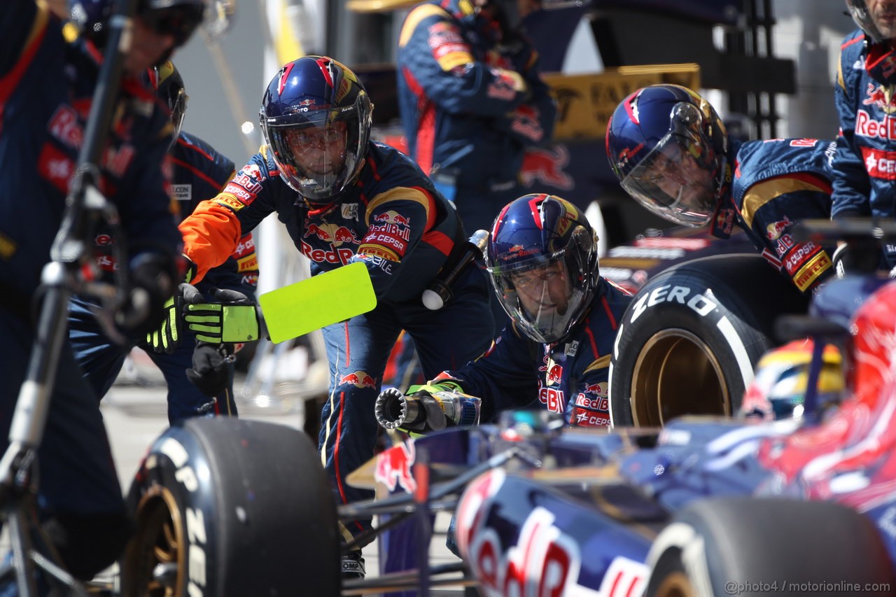 GP UNGHERIA, 28.07.2013- Gara, Jean-Eric Vergne (FRA) Scuderia Toro Rosso STR8