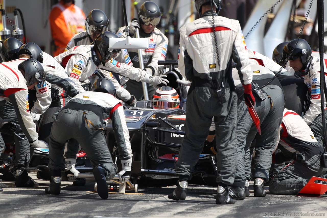 GP UNGHERIA, 28.07.2013- Gara, Nico Hulkenberg (GER) Sauber F1 Team C32