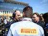 GP UNGHERIA, 28.07.2013- Gara,  grid: Adrian Newey (GBR), Red Bull Racing , Technical Operations Director with Paul Hembery (GBR) Pirelli Motorspor Director 